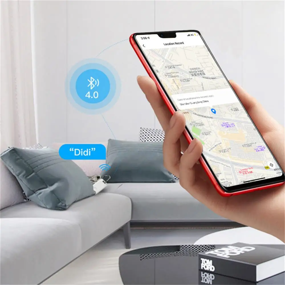Tuya Mini GPS Tracker 85DB High Sound Intelligent Two way Search Alarm Finder Location Histoy APP