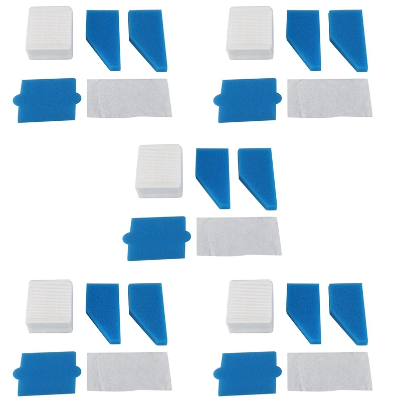 Set Filtri 25X Adatto Per Aspirapolvere Thomas Aqua + Parquet X8 Multi Clean, Aqua + Pet & Family