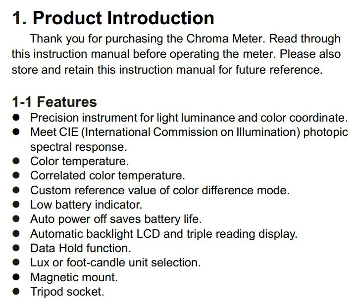 ST-520 Color Meter Chroma Colorimeter High Precision Digital Color Tester for Paint, Plastic, and Textile Analysis detail image 2