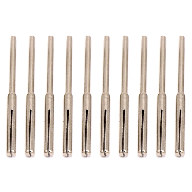 

10pcs Sanding Paper Clamp Sandpaper Split Holder Clip Rod Metal Polishing Tool 40JA