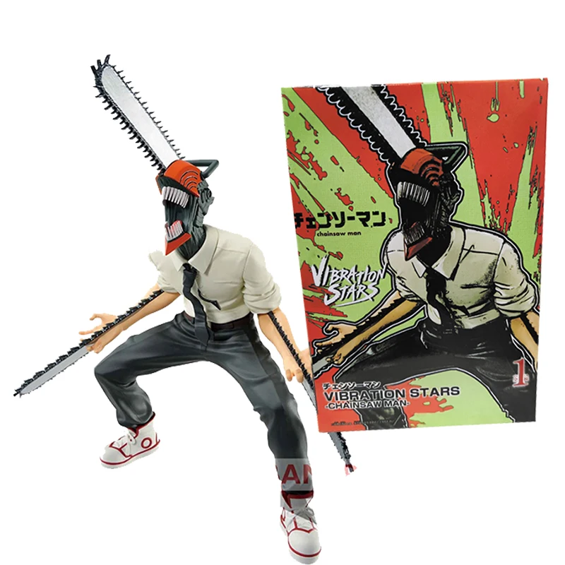 Motosserra Homem Denji Anime Figuras De Ação Modelo Brinquedos Para  Crianças Presente Montagem Chainsaw Man - Corre Que Ta Baratinho