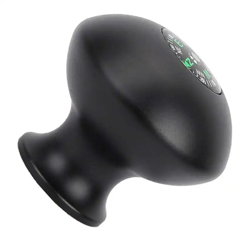 Outdoor Universal Pole Stick Monopod Head Grip Knob with Compass