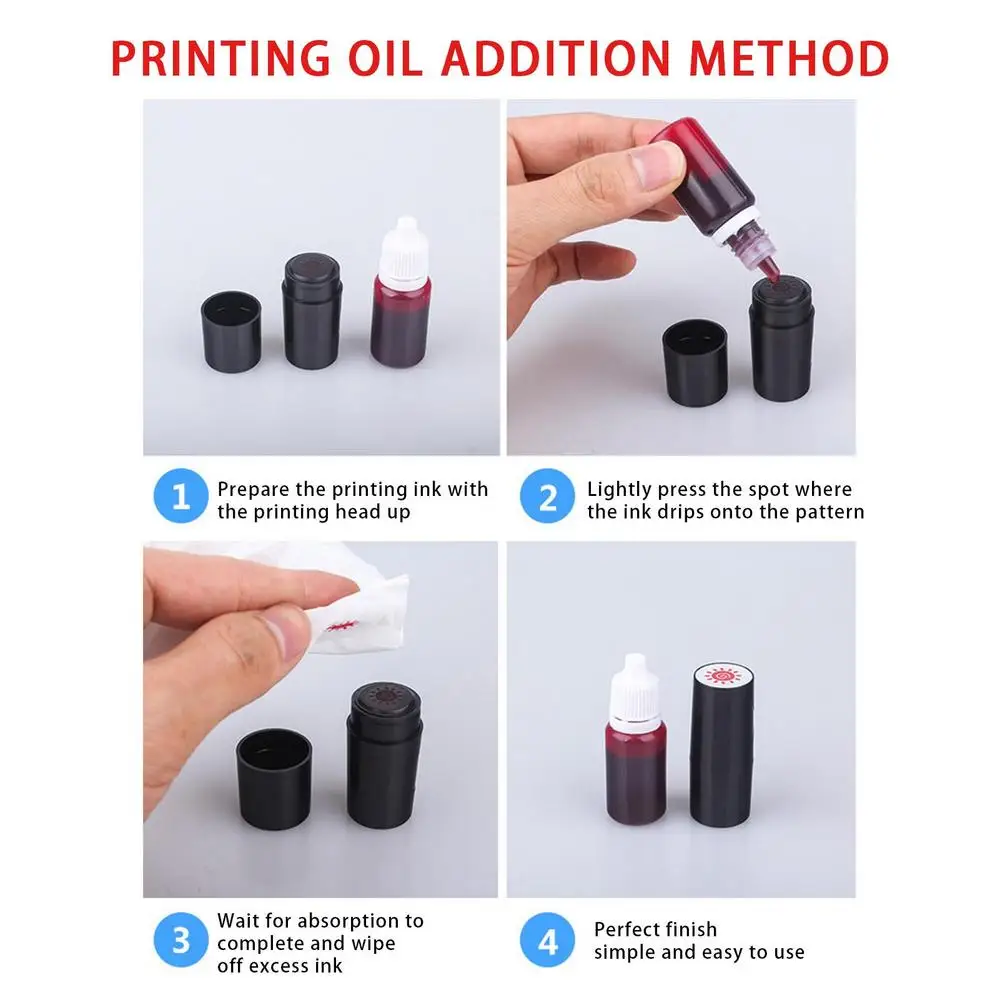 Description Picture 5 of itemGolf Ball Stamper Funny Stencil Stamper Photosensitivity And Quick Dry Waterproof And Easy To Identify Golf Ball Marker Stamp