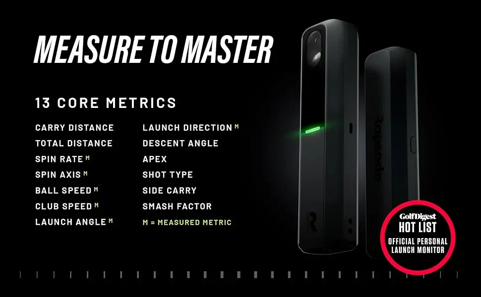 MLM2PRO. Golf launch monitor. golf simulator. golf swing trainer. Rapsodo golf launch monitor