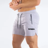 New Summer Running Shorts Quick Dry Breathable Beach Shorts Double Zipper Fitness Shorts Men's Fitness Training Shorts 1
