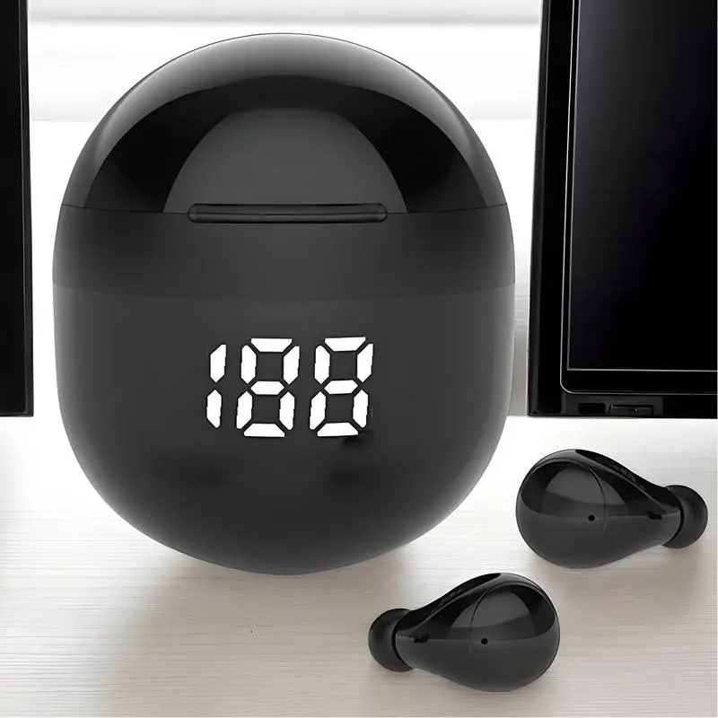 Noise Blocking Wireless Headset Clear Sound Quality Wireless Earbuds Long Battery Life Lightweight Earphone For Women Men Adult