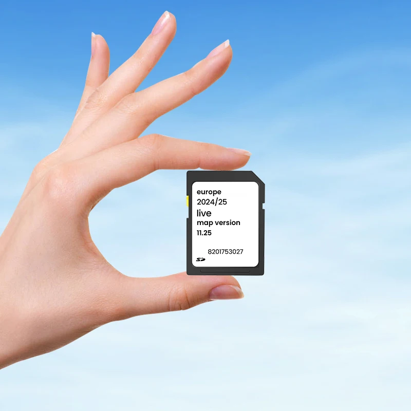 GPS Map Navigation SD Cards UPDATED VERSION v11.25 FOR RENAULT CARMINAT LIVE NAVIGATION Megane Clio Laguna