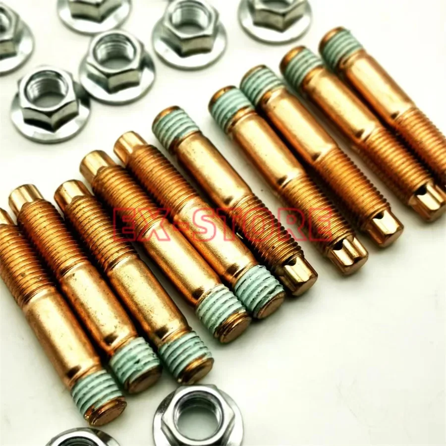 SZ126-10003,SZ126-10012, bolt stud exhaust manifold JO5E,J08E HINO KOBELCO SK200-8,SK330-8,SK350-8