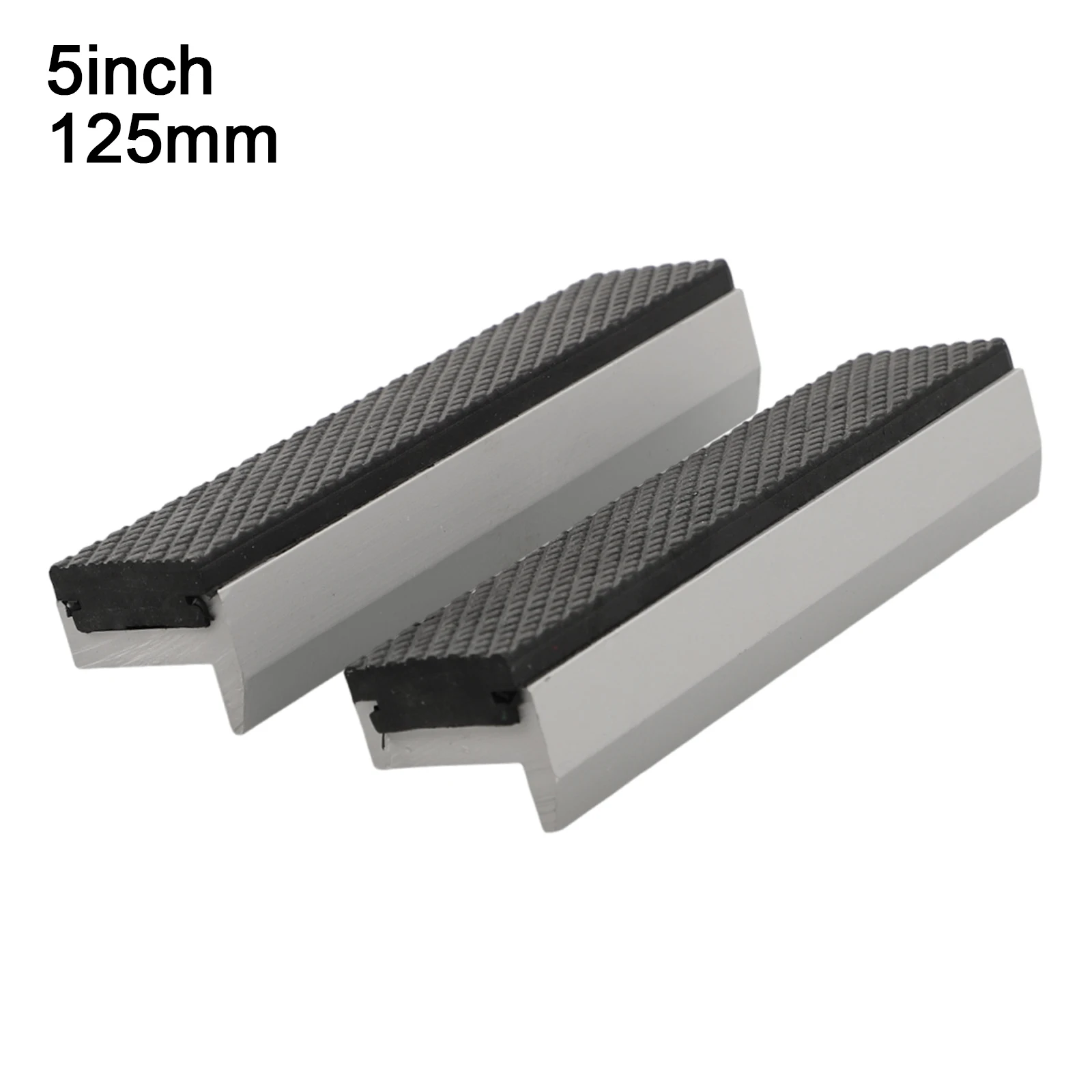 Ganasce Magnetiche In Alluminio 6,3 Cm Per Morsa - Coppia Morbide Con Cuscinetti Piatti - Kit Protezione Per Tubi, Legno, Plastica - Sourcing Map