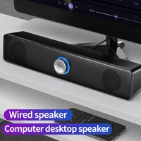 Surround Speaker Home Theater Sound System Computer Soundbar For TV Subwoofer Wired Stereo Strong Bass - Image 2