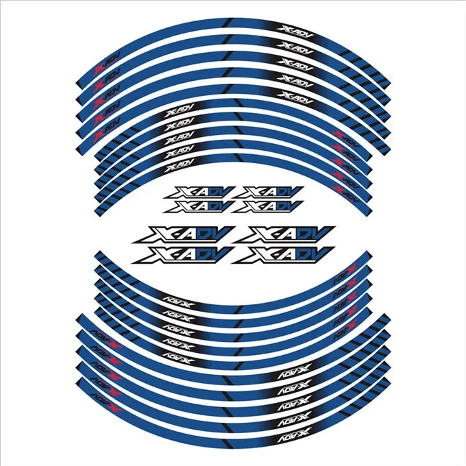 

For HONDA X-ADV XADV X ADV Motorcycle Parts Contour Wheel Decoration Decal Sticker - 2