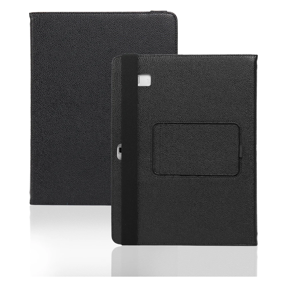 Luxury Litchi Pattern PU Leather Tablet Case with Stand Cover