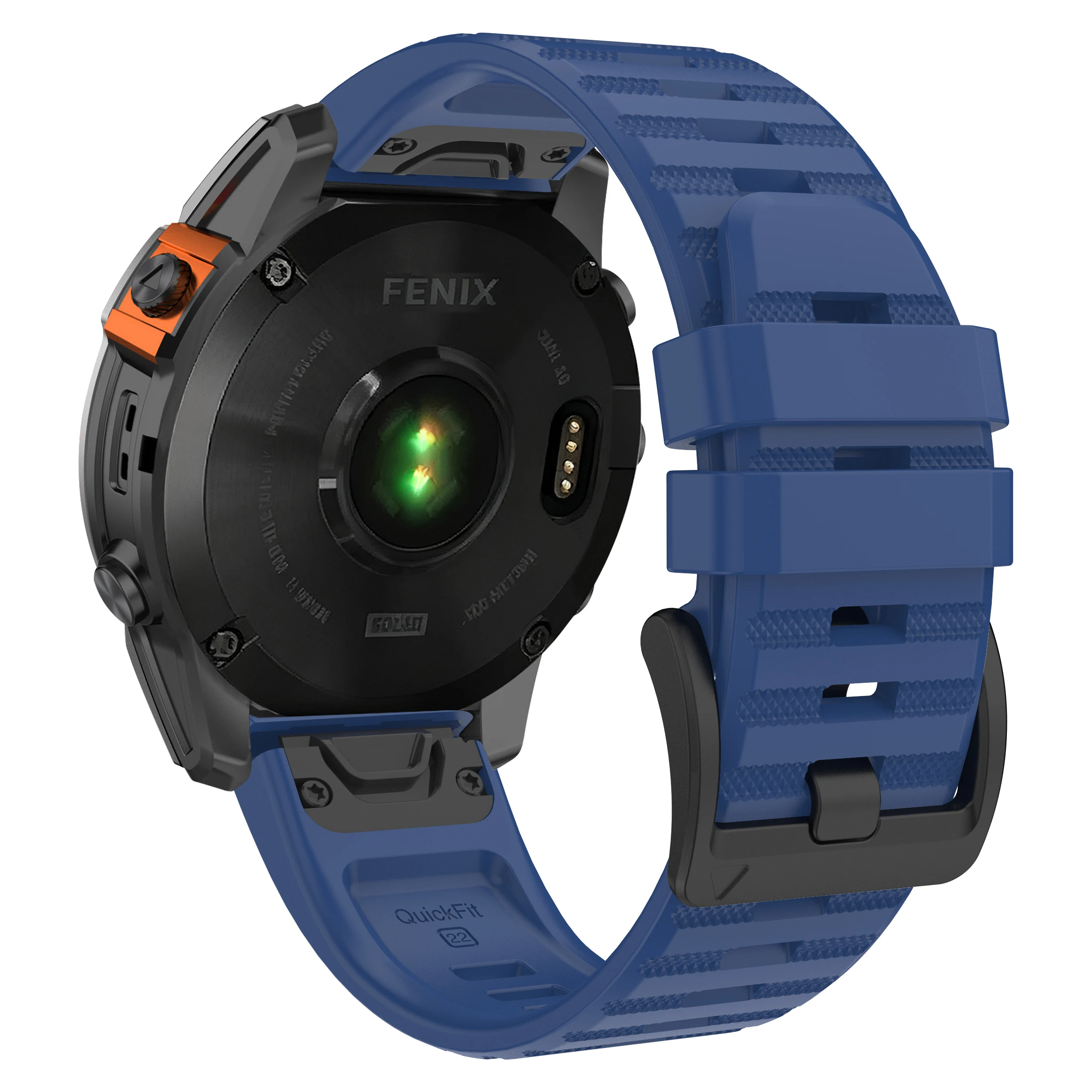 QuickFit Silicone Watch Strap, 26mm & 22mm – Versatile Wrist Band Bracelet
