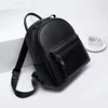 Fashion Female Travel Back Pack 100% Genuine Leather Women's Backpacks Luxury Solid Color Cow Leather Women Backpack School Bags 2