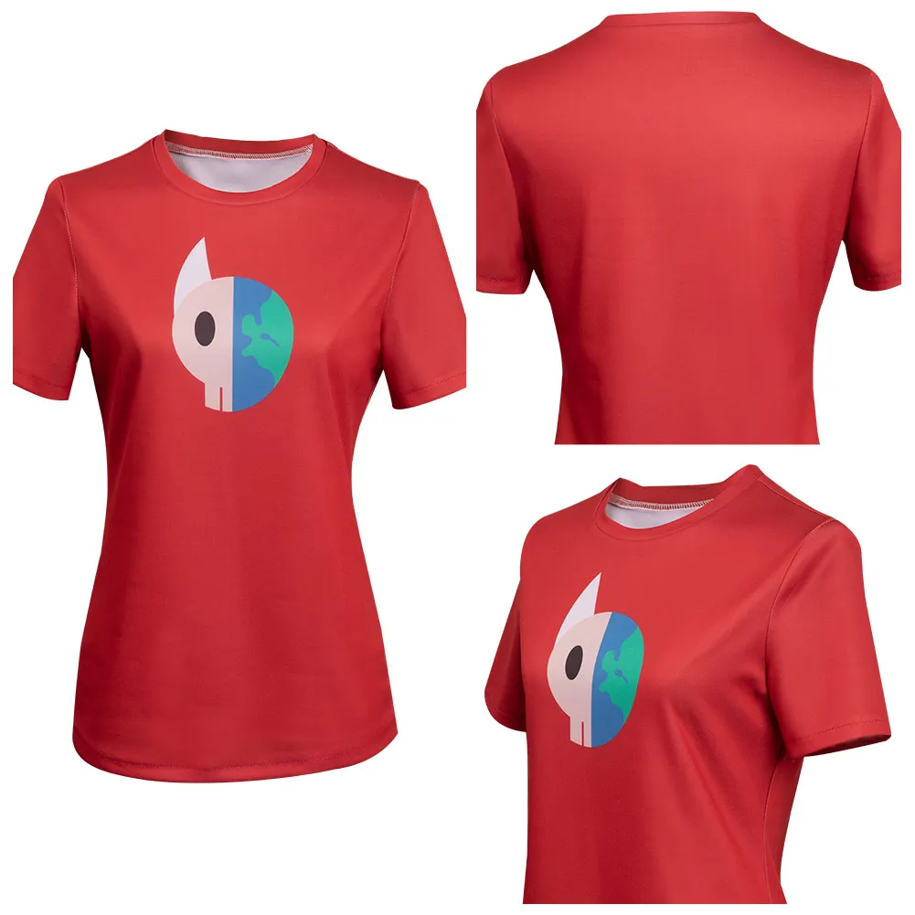 

The Owl Cos House Vee Cosplay T-shirt Women Summer Short Sleeve Shirt Halloween Carnival Party Costume