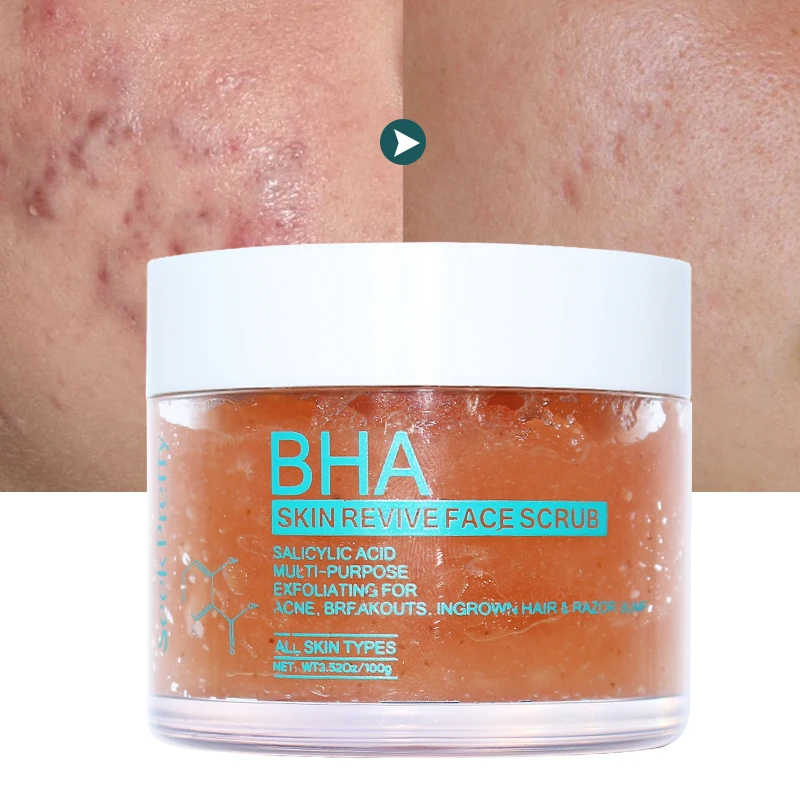 Seekpretty Salicylic Acid Facial Scrub Exfoliating Away Tough Skin Calm