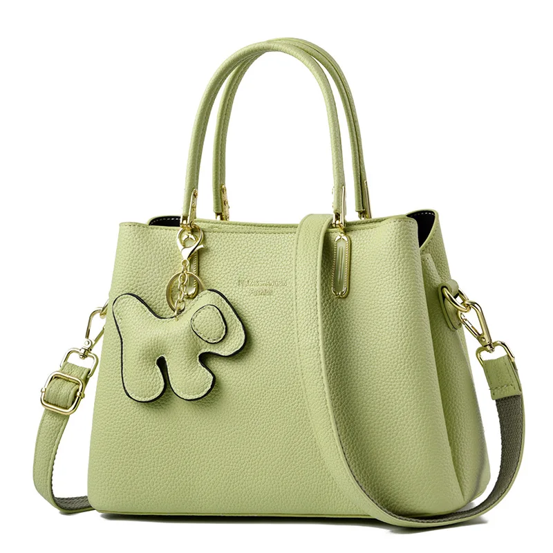 

New Trojan pendant Messenger Bags Women Leather Handbags Hand Bags for Women Sac a Main Ladies Hand Bag Female bag sac femme