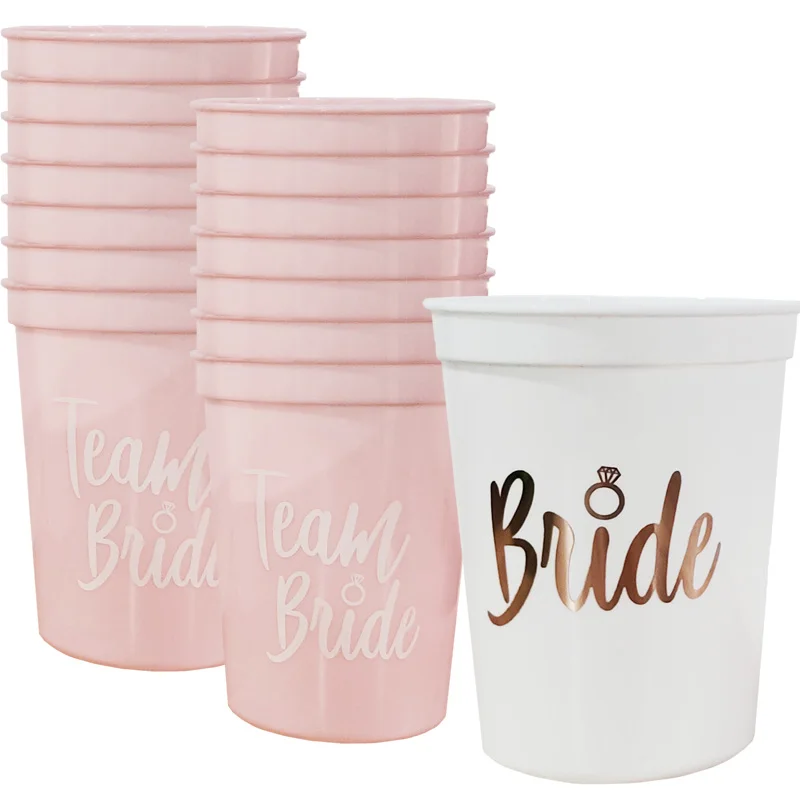 12 Tazze Per Addio Al Nubilato - Bicchieri Da Vino Per Sposa E Squadra, Design Impilabile - Foto 9