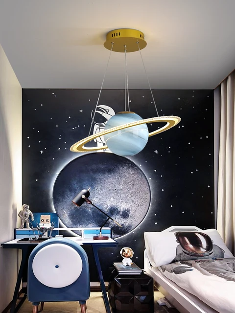 Iluminación De Techo LED Estrella Luz De Techo Dormitorio Niños Decoración  Lámpara De Techo Moderno Regulable Con Control Remoto Diseño Araña Para  Habitación De Niños Lámpara De Baño Para Bebés (50CM) 