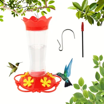 13.5oz Red Hummingbird Feeder 1