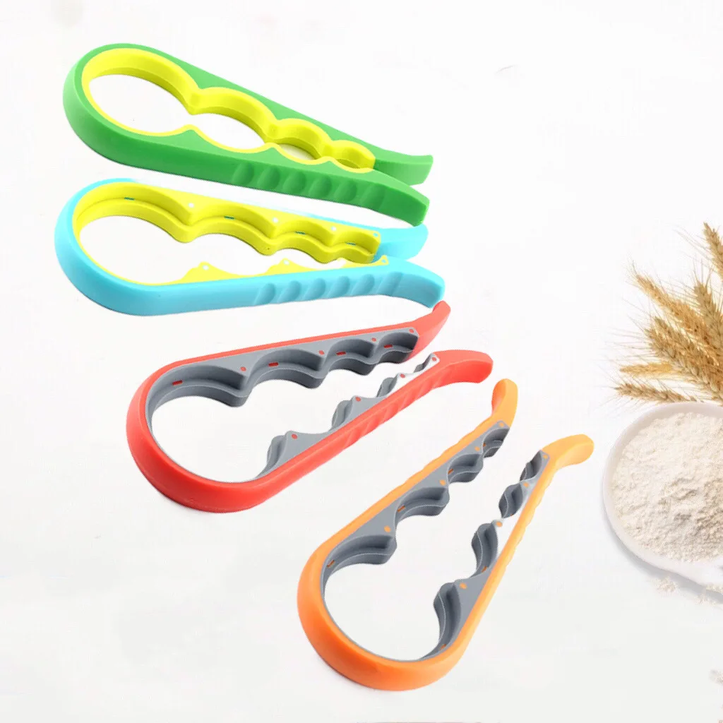 Four-In-One Can Opener Kitchen Tool Multi-Purpose Can Opener Effort-Saving Bottle Capping Screw Cap
