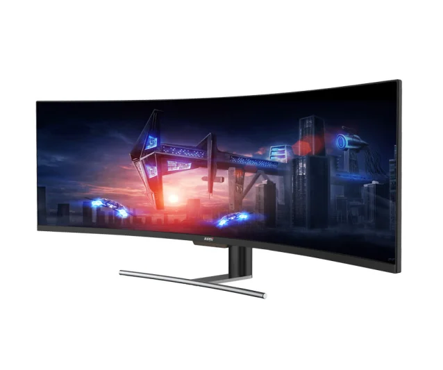 

New Promotion High End popular super wide 49 inch 144hz curved screen gaming monit