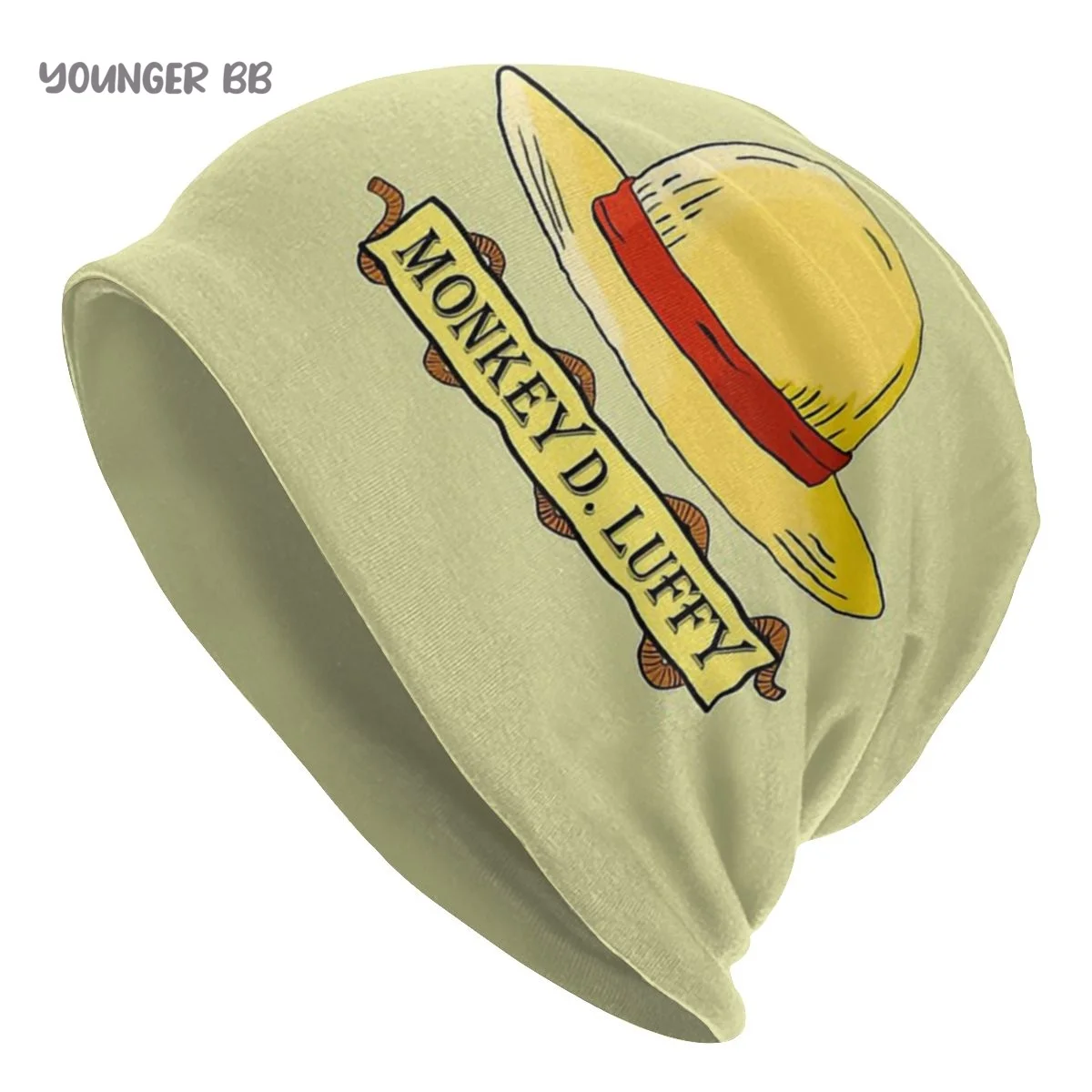 Knitting Hat Luffy Straw Hat Winter 