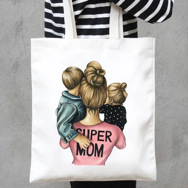 Mama Canvas Tote Bag