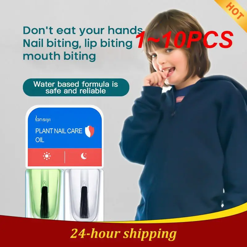 

1~10PCS Baby Bitter Nail Water 10ml Children Adults Anti-bite Nails Bitter Nail Water Nail Treatments Liquid Anti-bite Thumb