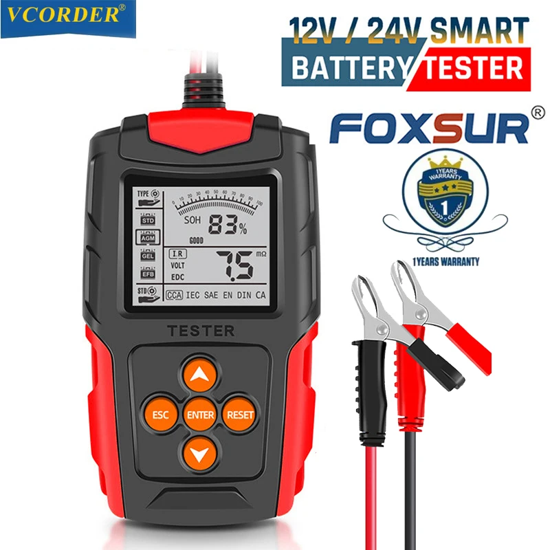 Micro-500 12V Car Battery Tester 40-3000 Lithium Battery Test Lead Acid Battery Analyzer Led Display With Qr Code I5189455760