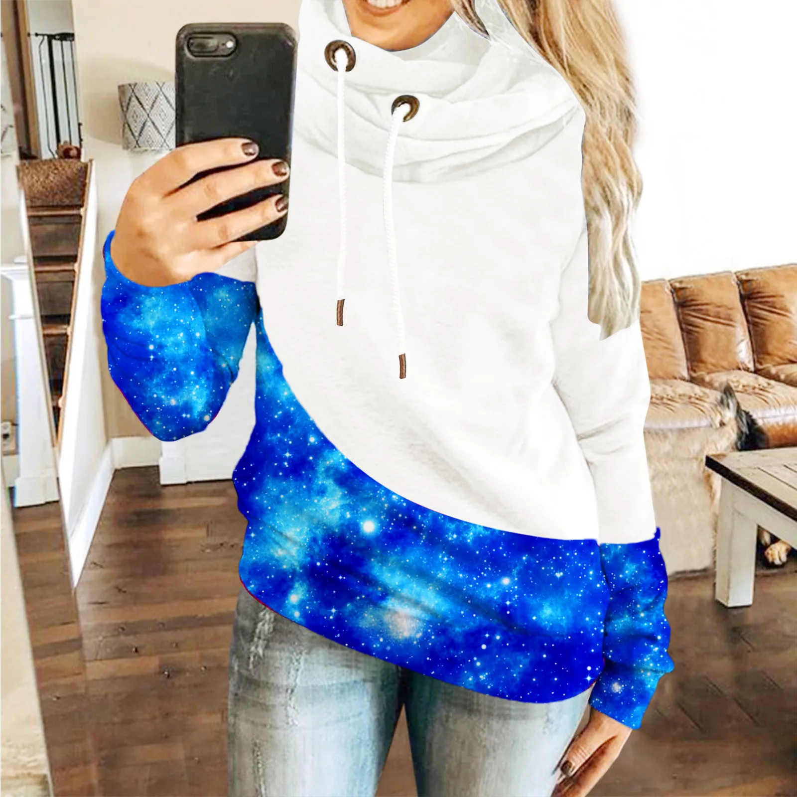 

Women S Hoodies Purple Pullover Women Solid Contrast Long Sleeve Hoodie Sweatshirt Tops Women S Hoodies Purple Pullover