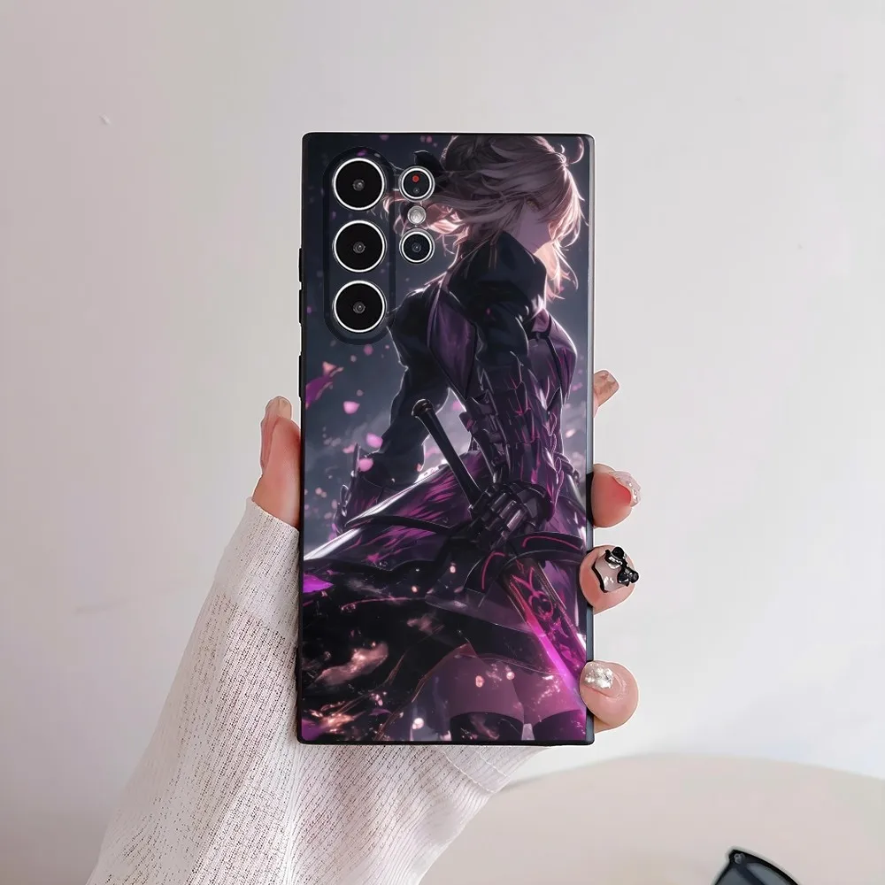 Fate Zero Stay Night S-Saber Handyhülle für Samsung Galaxy S25 S24 S22 S23 Ultra S21 S20 Plus Frosted Non-Slip Full Soft Cover – Detail 7