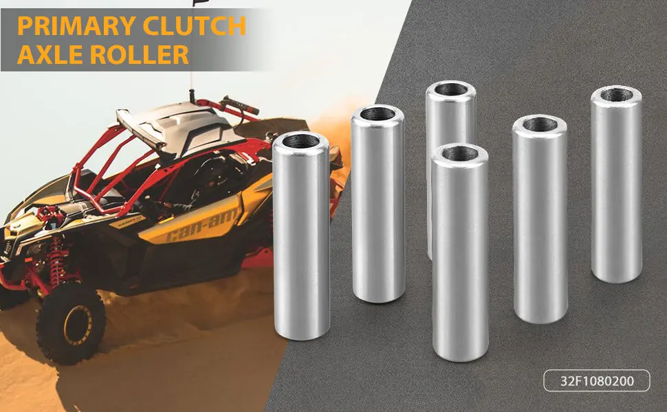 NICECNC 6PCS Primäre Kupplung Roller Pins/Achse Roller Für Can Am Maverick X3 4x4 Turbo DPS max Trail Commander Outlander Renegade – Detail 3