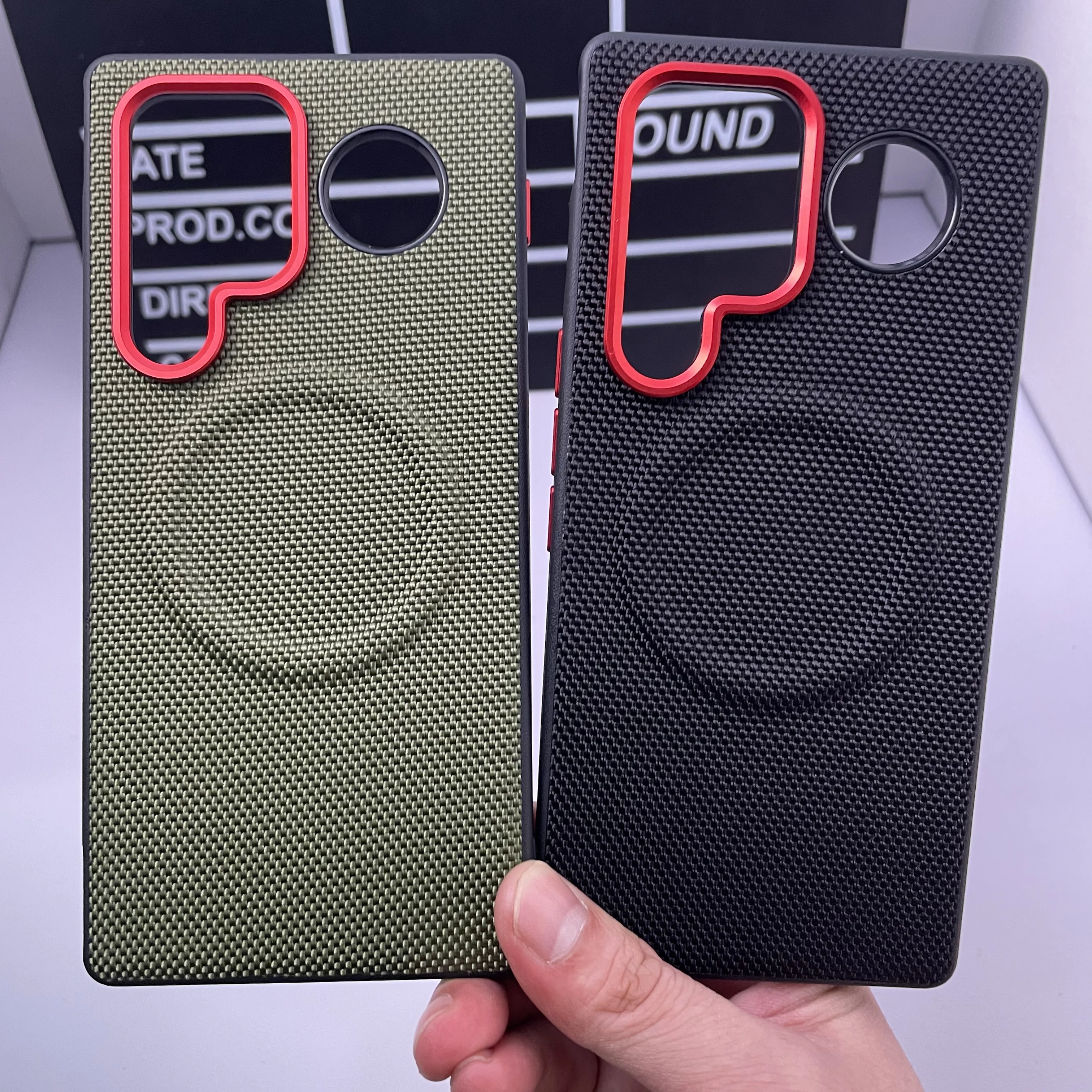 Premium Magnetic PU Leather Case with Wireless Charging