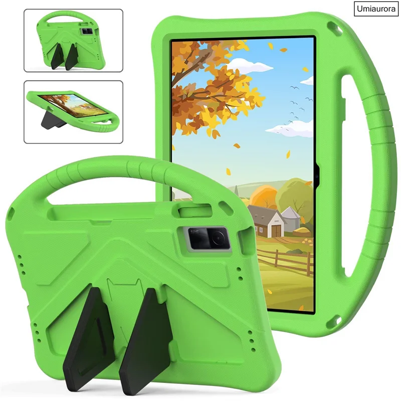 Kids Shockproof EVA Tablet Case with Handle Stand