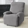 Jacquard Recliner Sofa Cover Non-slip Sofa Cover All-inclusive Single Seater Couch Slipcover Armchair 4PCS/Set 3