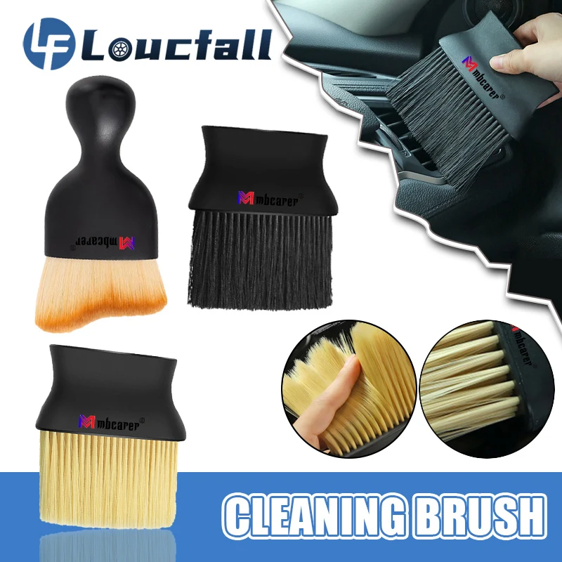 Car Interior Cleaning Brush Dashboard Air Conditioner Air Outlet Detail