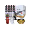 Bond SF001 12-Packs with Gun and Cleaner,Premium Single Component, Self Expanding, Purplecoat Closed Cell Insulation Spray Foam, 1
