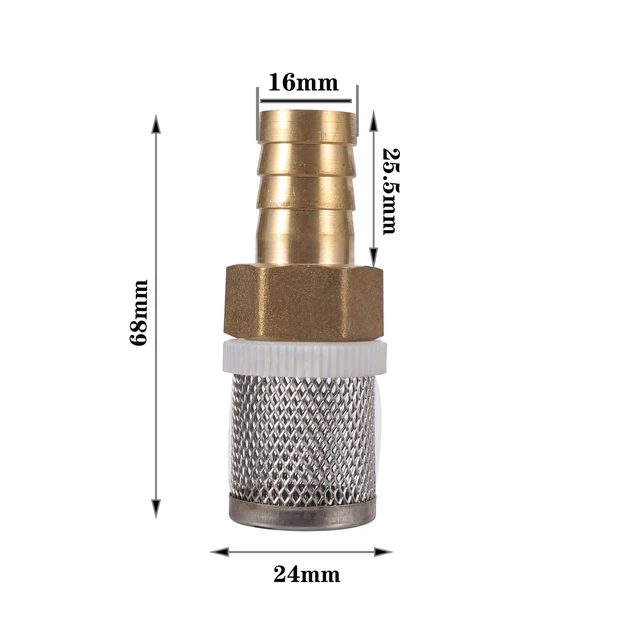 16mm brass