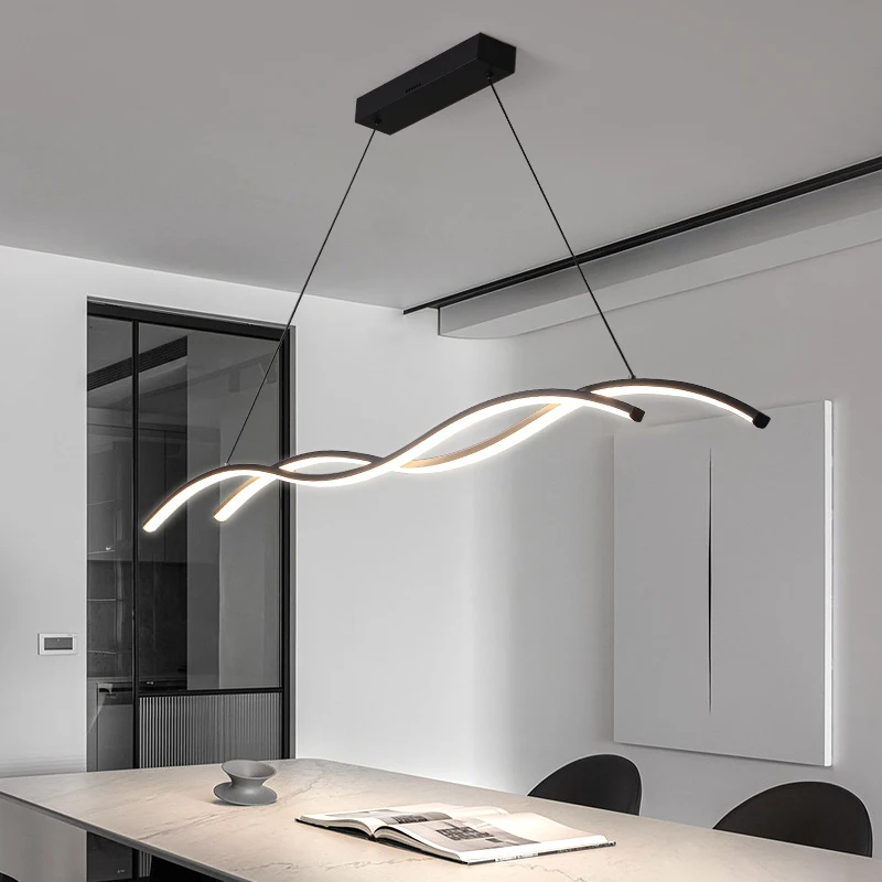 QIYIMEI Minimalist Lamps LED Pendant Lights For Living Study Dining Room Bedroom Home Decor Lamps Indoor Lighting Hanging Lights 3