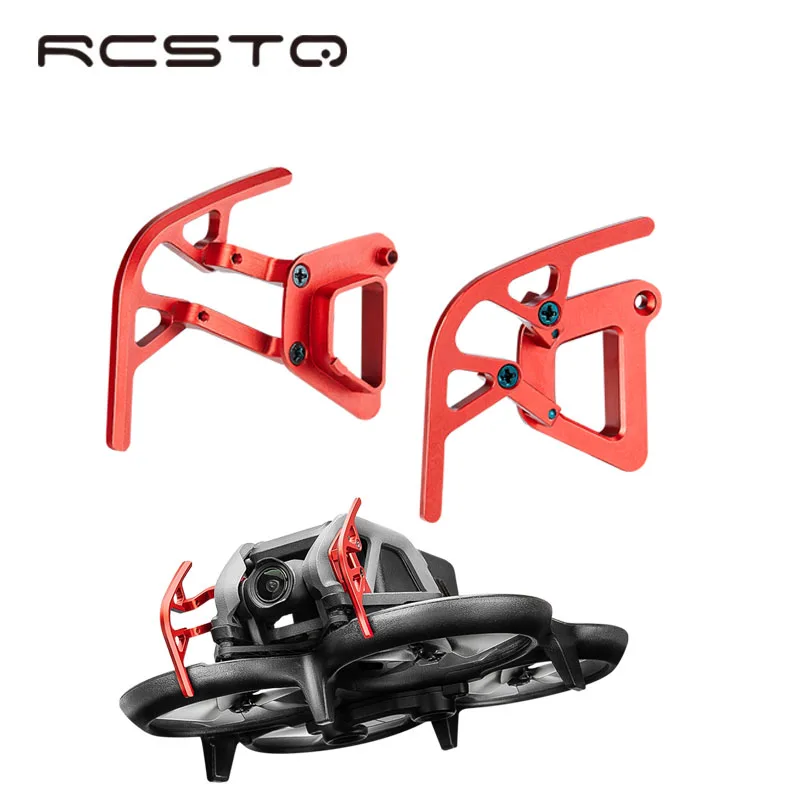 Rcstq Per Dji Avata Gimbal Camera Anti-Collisione Bar In Lega Di Alluminio Drone Gimbal Bumper Protector Lens Bumper Combo Accessori