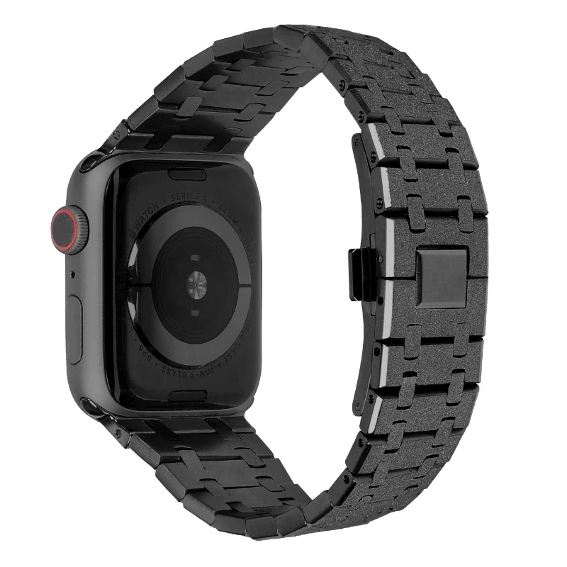 Metal Strap for Apple Watch Ultra2 Band 49mm 9 8 7 45mm Modified Stainless Steel Bracelet Wristband IWatch 6 5 4 SE2 44mm 42mm