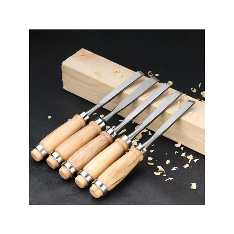 Chrome vanadium steel half gouge gouge woodworking chisel carved chisel  flat chisel woodworking tool shovel chisel - AliExpress