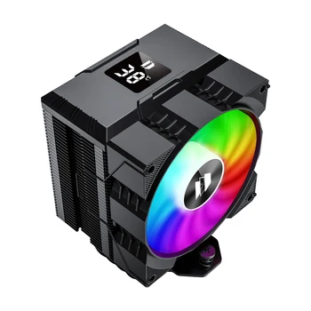 Assassin 90 Digital Display 4 Heatpipe CPU Cooler 92mm Cooling Fan Radiator Air Cooler For LGA1700/1200 AM4 AM5