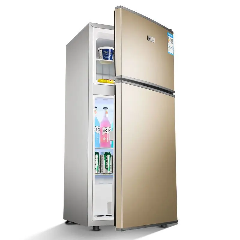 Electric Refrigerator Refrigeration and preservation Double door large capacity Energy saving Home kitchen small refrigerator