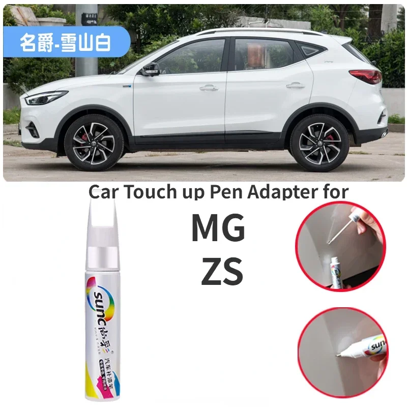 Car Touch up Pen Adapter for MG ZS Extreme Red Paint Fixer Snow
