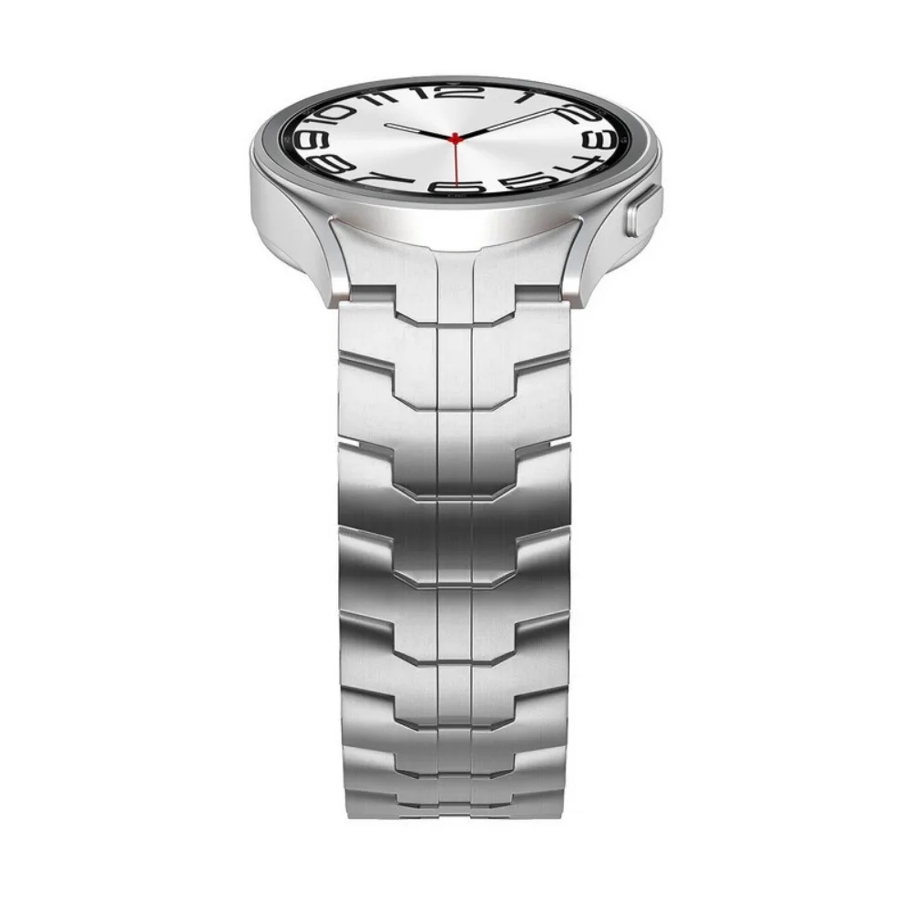 Stainless Steel Strap for Samsung Galaxy Watch 6/Classic 44mm 40mm 47mm 43mm/5pro 45mm Metal Bracelet for Samsung Watch 5/4 Band
