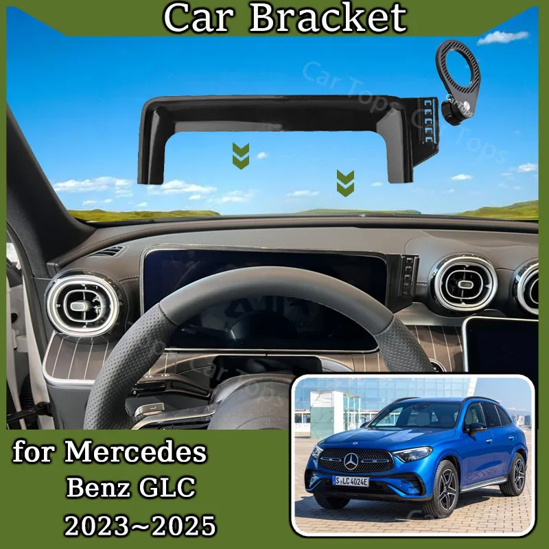 For Mercedes-Benz GLC X254 Car Mobile Phone Holder New MagSafe Magnetic GPS Bracket Mount Stand Auto Accessories