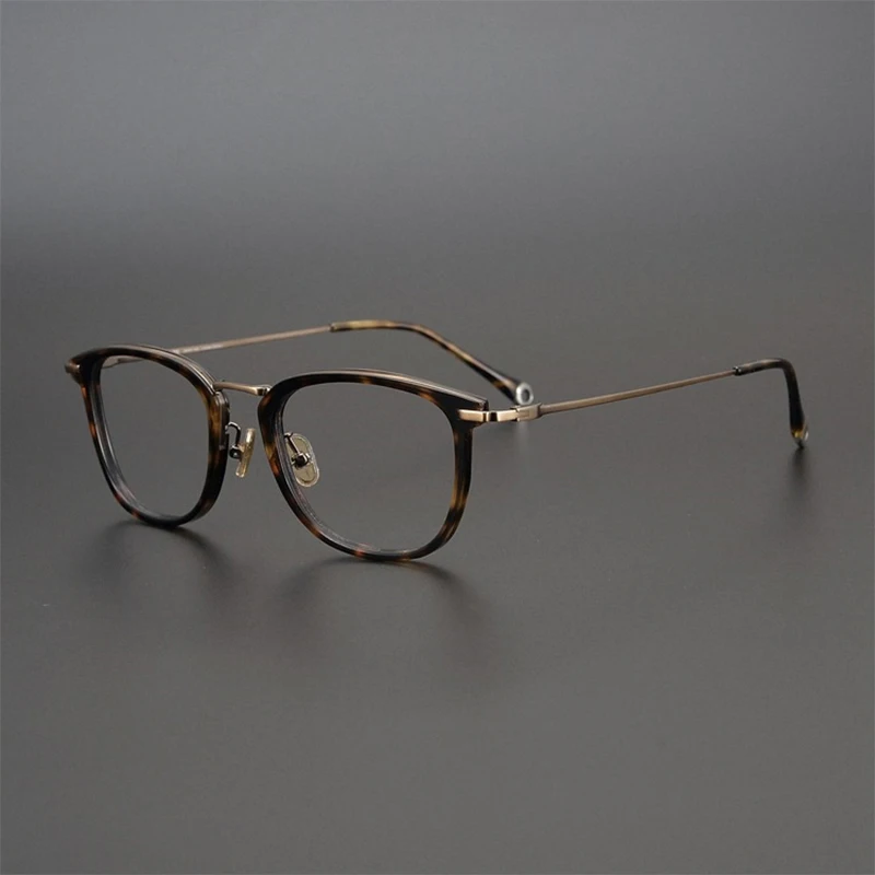 Japanese Titanium Handmade Glasses Titanium Prescription Eyeglasses