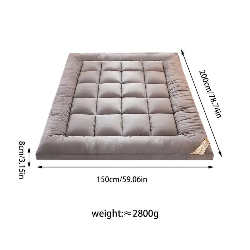 Soft comfortable Fold single double Tatami Mattress Adults bedroom Thick 10cm Topper Tatami Mattress twin queen king size - Image 6